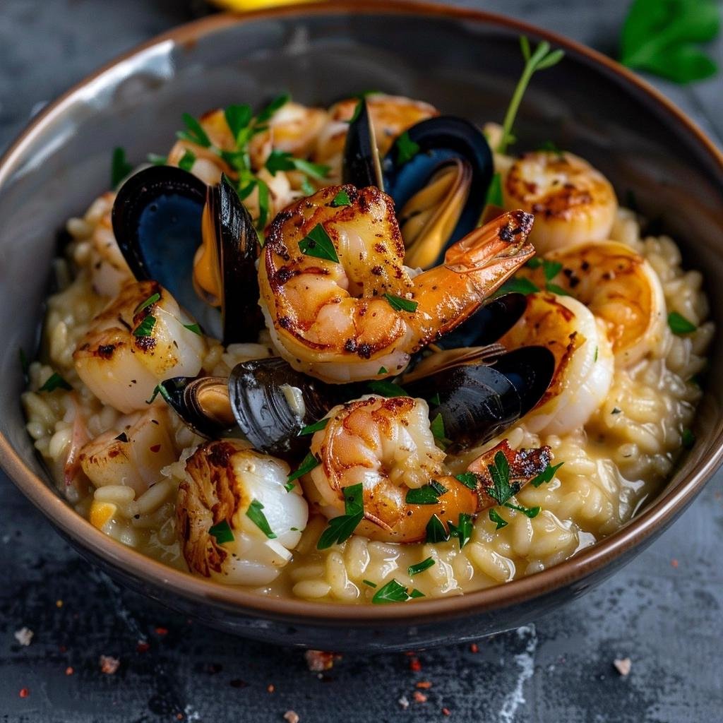 Risoto de Frutos do Mar. 3 Risoto de Frutos do Mar