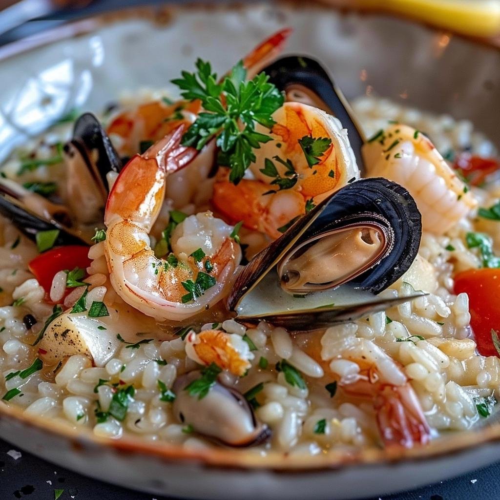Risoto de Frutos do Mar. 2 Risoto de Frutos do Mar