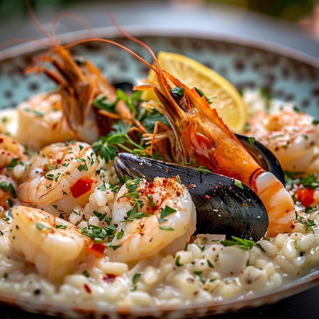 Risoto de Frutos do Mar. 1 Risoto de Frutos do Mar