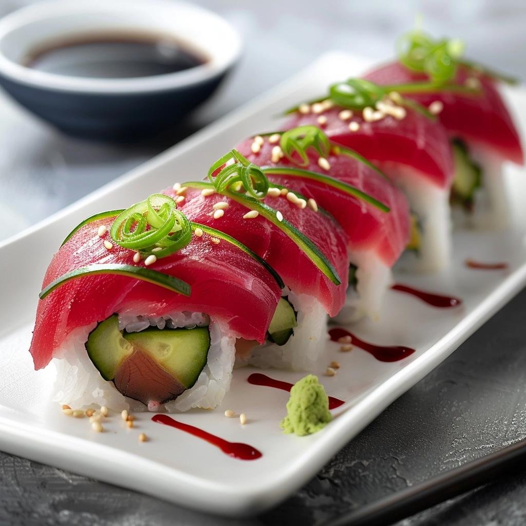 Receita de Sushi de Atum e Pepino: Delícia Saudável que Surpreende os Paladares. 3 Sushi de Atum e Pepino