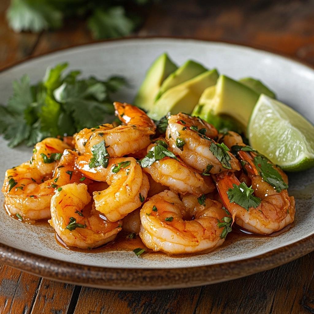 Receita de Camarão com Abacate e Molho de Chipotle que surpreenderá seus convidados. 1 Camarão com Abacate e Molho de Chipotle