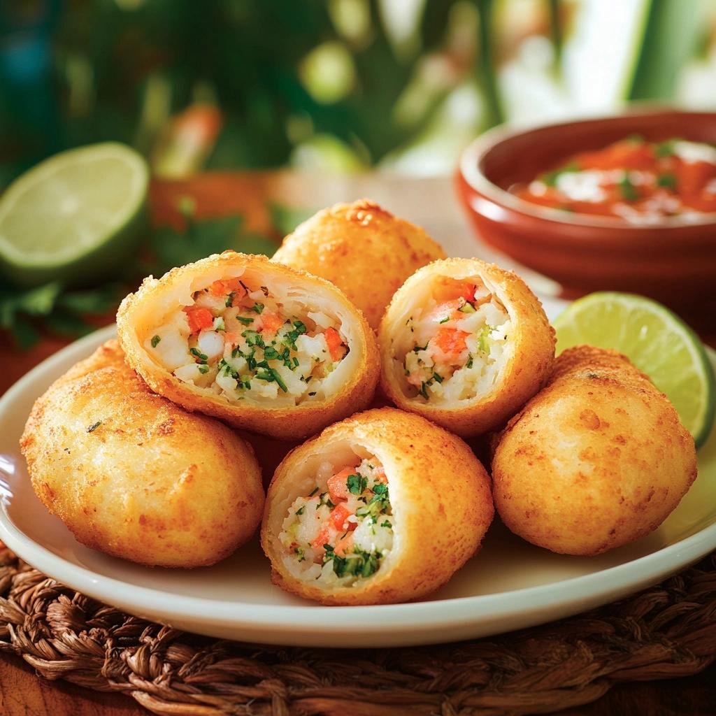Receita de bolinho de peixe que derrete na boca e vai surpreender sua família. 1 Bolinho de Peixe