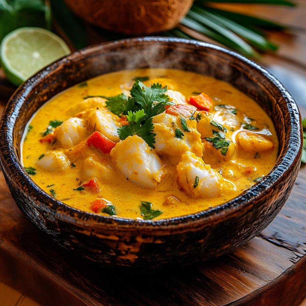 Receita de Moqueca de Lula com Leite de Coco que vai transformar seu jantar em um verdadeiro banquete. 4 Moqueca de Lula com Leite de Coco