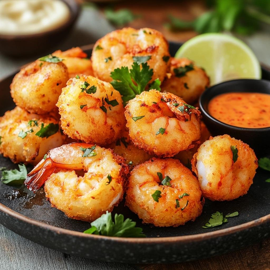 Receita de bolinho de camarão irresistível que vai surpreender seu paladar. 1 Bolinho de Camarão