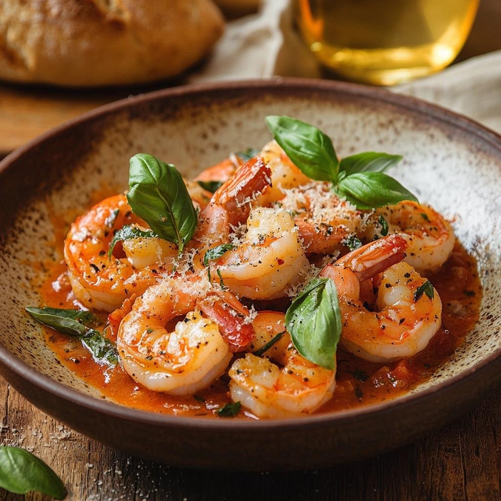 Receita de Camarões à Toscana que vai transformar suas refeições em momentos inesquecíveis. 4 Camarões à Toscana