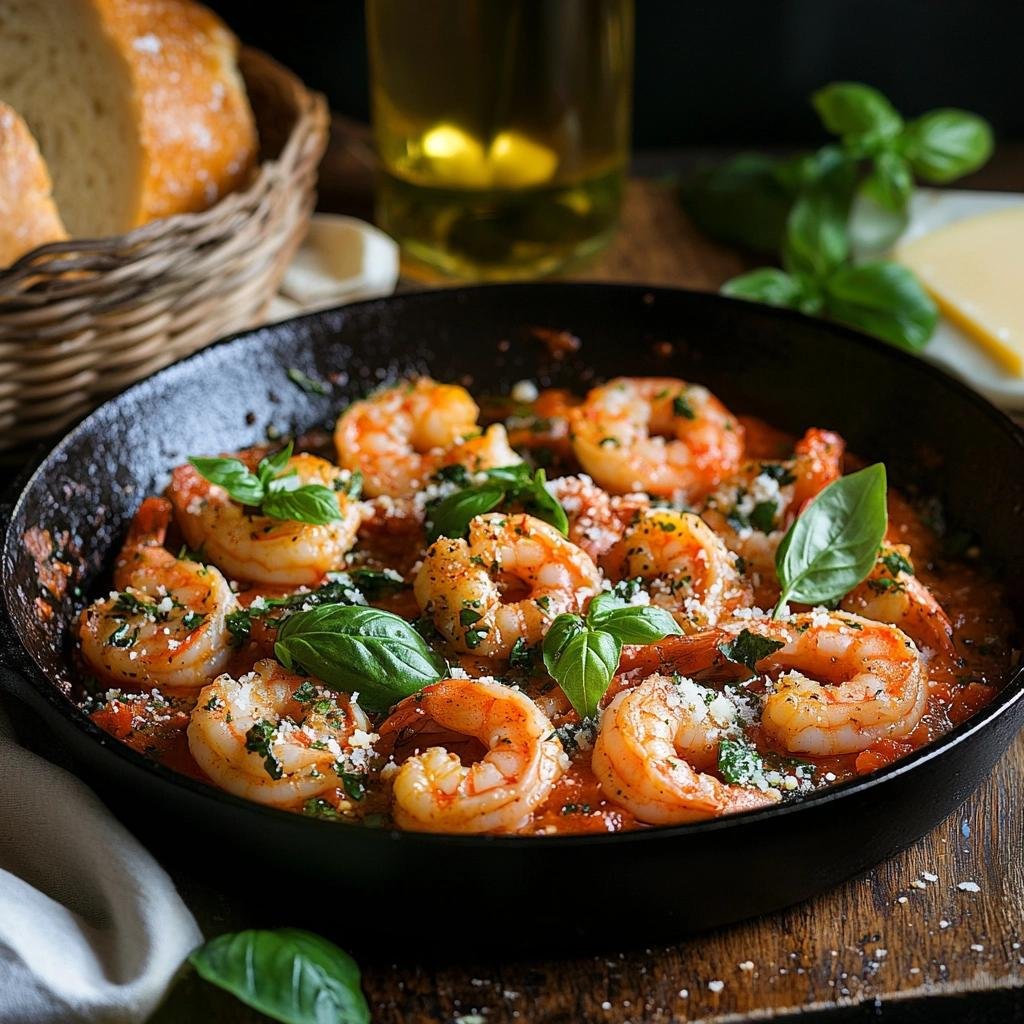 Receita de Camarões à Toscana que vai transformar suas refeições em momentos inesquecíveis. 1 Camarões à Toscana