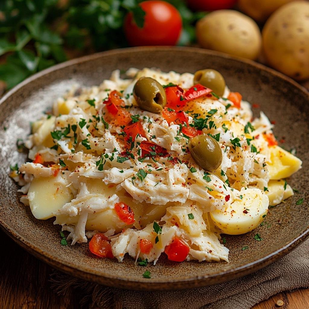 Receita de Bacalhau à Brás à Moda Brasileira com Pimentão e Azeitonas para surpreender seu paladar. 3 Bacalhau à Brás à Moda Brasileira com Pimentão e Azeitonas