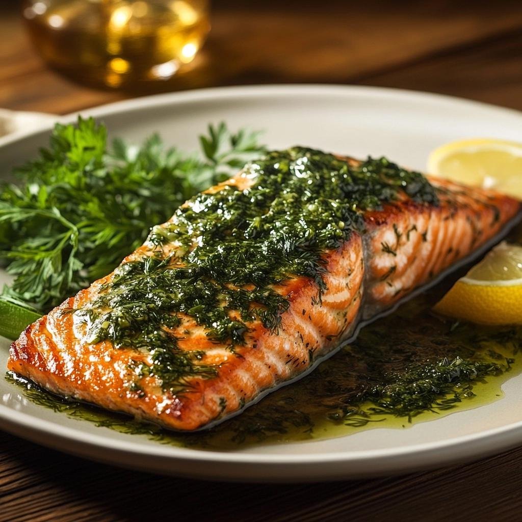 Receita de Salmão ao Molho de Ervas Finas que vai surpreender seu paladar e encantar sua mesa. 3 Salmão ao Molho de Ervas Finas
