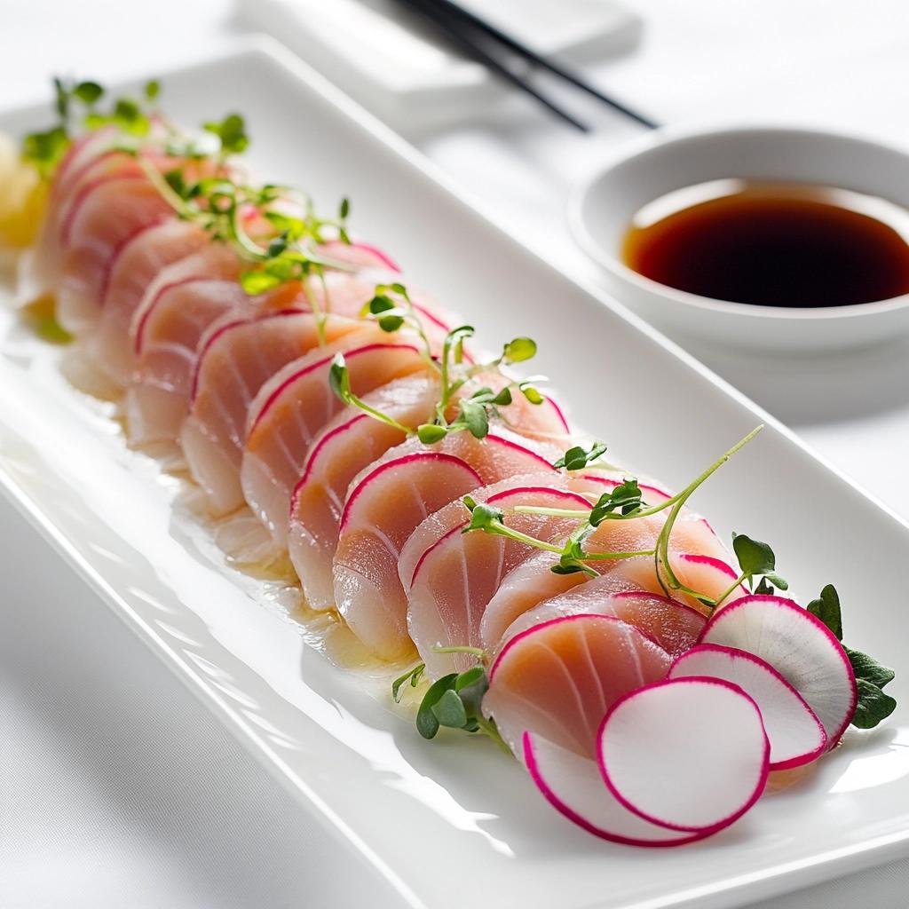 Receita de Sashimi de Pacu com Molho de Soja que vai surpreender seu paladar. 1 Sashimi de Pacu com Molho de Soja
