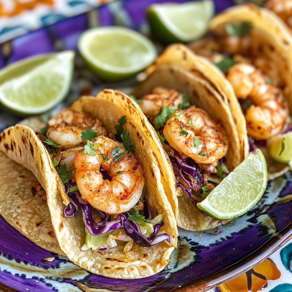 Receita de Tacos de Camarão ao Estilo Baja que vão surpreender seu paladar e mudar seu jantar. 2 Tacos de Camarão ao Estilo Baja